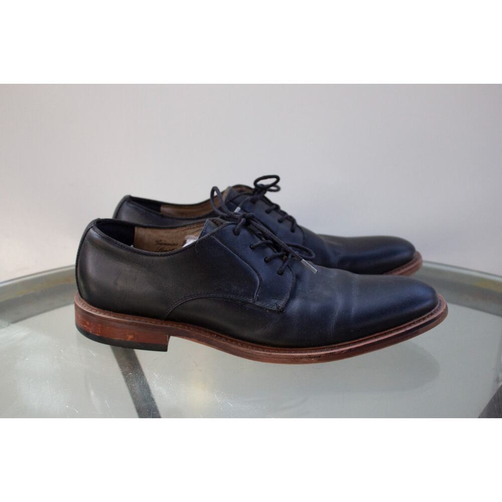 BANANA REPUBLIC Ortholite Italian Leather Black Dress Oxfords Shoes Mens Sz 10